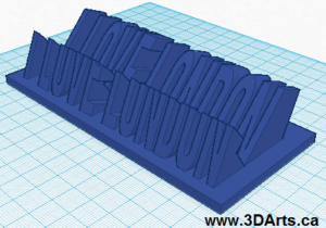 105_I Love London_3D Tablet holder 135x60x30mm @ Pinshape