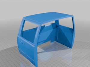 1/10 DUALLY RC Truck Body Cut to fit 235mm Bed by NeophyteTC