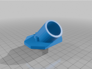 20 mm PVC wall holder 45 degree by paulukraine