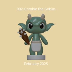 2025-002 Grimble the Goblin (Kawaii) - 3D model by Kawaii Corner 3D on Thangs