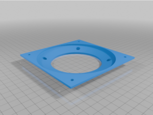 80mm-120mm Cowling fan adapter by rugbyball