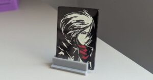 Acrylic pin holder