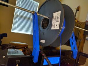 Alunar Prusa i3 (A8) Frame Mounted Spool Holder @ Pinshape