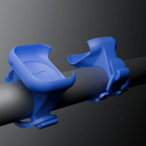 Apple Watch Series 10 Handlebar Mount for Cyclists - 3D model by MBRDESIGN.STUDIO on Thangs