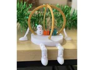 Articulated+Christmas+snow+globe by nicbird