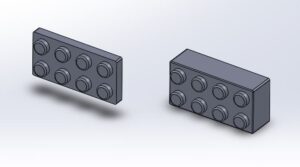 BLOCK 2X4 @ Pinshape