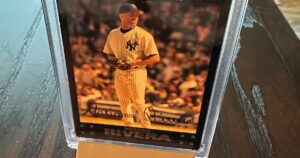Baseball / Football Card Display case stand!