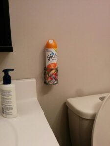 Bathroom Spray bottle holder @ Pinshape