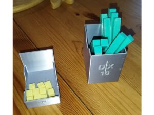 Boites pour Cube de 1 et Barres de 10 / Boxes for Cube of 1 and Bars of 10 by williamSC65