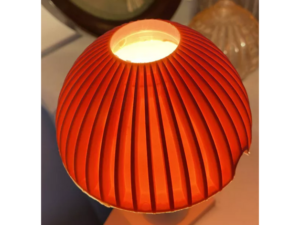 (Bouchon trou du haut )Lampe champignon spot à pince Sarlam  by Bibimoi88