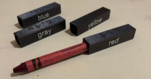 Braille Crayon Cap