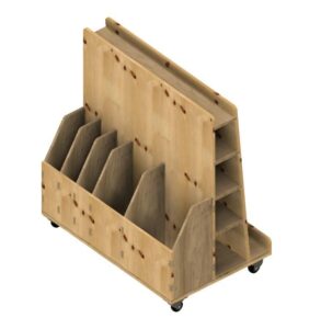 CNC Mobile Wood-Lumber Storage.step - 3D model by archimedesign on Thangs