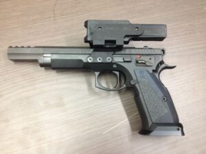 CZ75 TS CZECHMATE 90 DEGREE C-MORE MOUNT @ Pinshape