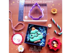 Christhmas tree cookie cutter, cortador de galletas de arbol de navidad by andivint
