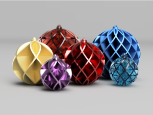 Christmas Ball, full cross ribs by jll8