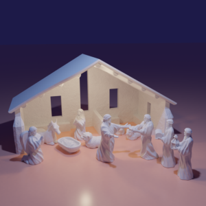 Christmas nativity @ Pinshape