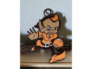 Cleveland Browns Brownie Oversized Necklace by Salvadori3D
