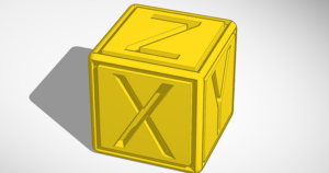 Cool Beveled Calibration Cube