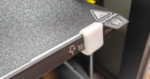 Creality K2 plus build plate quick clamp