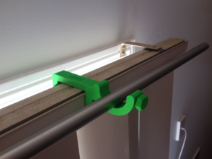 Curtain Rod Holder for Blinds Attachment @ Pinshape
