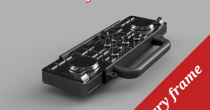 DJ Control Mix carry frame by Fjbeavis | Download free STL model