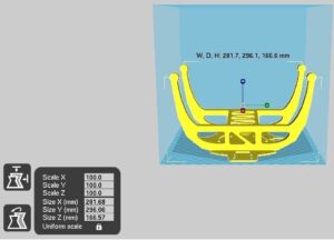 DJI F550 Landing Gear @ Pinshape