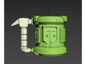DRG Mug Rev1 Remix to fit on an A1Mini by Gravyjones