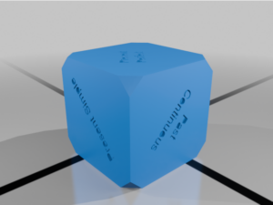 Dados juego inglés verbos by DaniJam