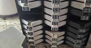 Diamond art tray, organizer, and numbers