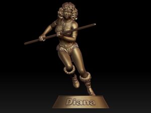 Diana from Dungeons&Dragons series @ Pinshape