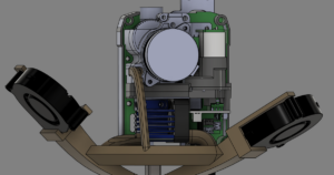 Dual 5015 Chromahead Fan Duct