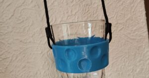 Dubbeglas Schorle Halter - Dubbeglas holder