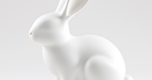 Easter Bunny Statue – Elegant Home Accent