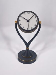 Elegant Desk Clock - contemporary Art Deco style - 3D model by medawerke on Thangs