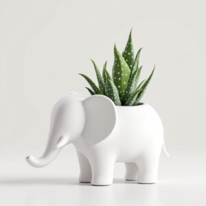 Elephant Flower Pot – Unique Vase & Decoration for Your Home! - 3D model by VASE on Thangs