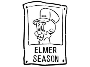 Elmer Fudd stencil 3 by Longquang