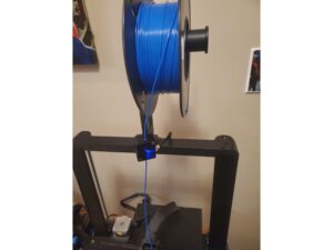 Ender 3 V3 SE / KE spool holder reposition with runout sensor mount. by Stronghammer81