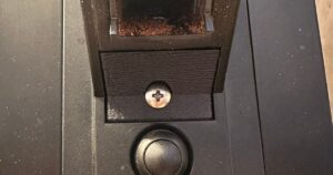 Eureka porta filter end stop