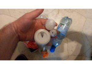 Fahrradpumpenadapter für Pfandflaschen und Pfanddosen by Feigenbauer