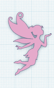 Fairy Silhouette 1.stl - 3D model by themontezumamercantile on Thangs