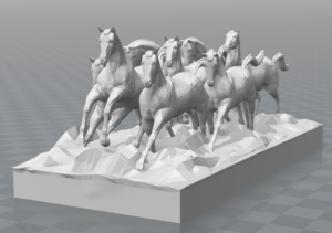 Feng Shui Horse @ Pinshape