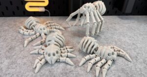 Flexi Skeleton Spider V2
