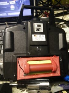 Flysky FS-T6 18650 Battery Adapter @ Pinshape