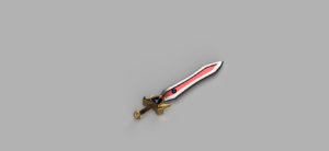 Garen's Sword From LoL @ Pinshape