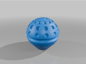 Golf ball style gear knob M10 by shelbsworks
