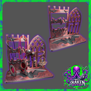 Gothic Cathedral Jewellery Hanger - 3D model by KrakenDesigns on Thangs