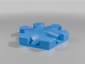 Gravitrax compatible 2 long and short corners with straight (Fusion file included) by SprunkiFan9017