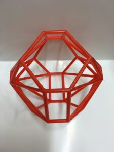 Hyperbolic polytope for d=-77 @ Pinshape