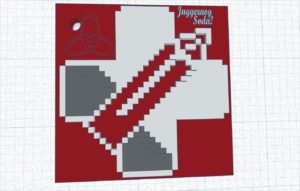 Juggernog Soda key chain @ Pinshape