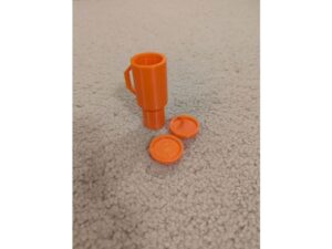 Keychain Cup Container by make_snail